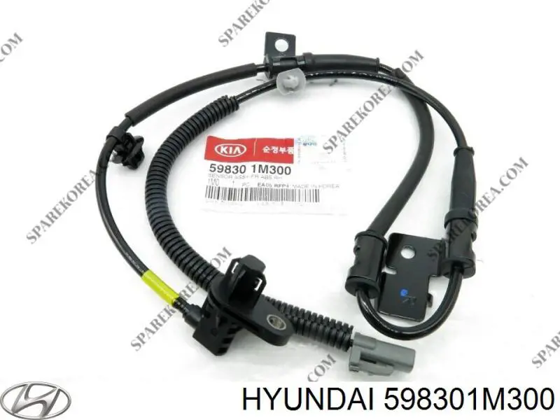 598301M300 Hyundai/Kia sensor abs delantero derecho