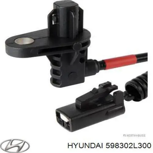 598302L300 Hyundai/Kia sensor abs delantero derecho