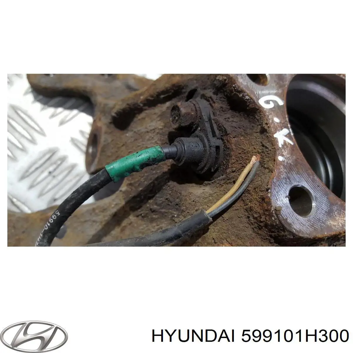 599101H300 Hyundai/Kia sensor abs trasero izquierdo