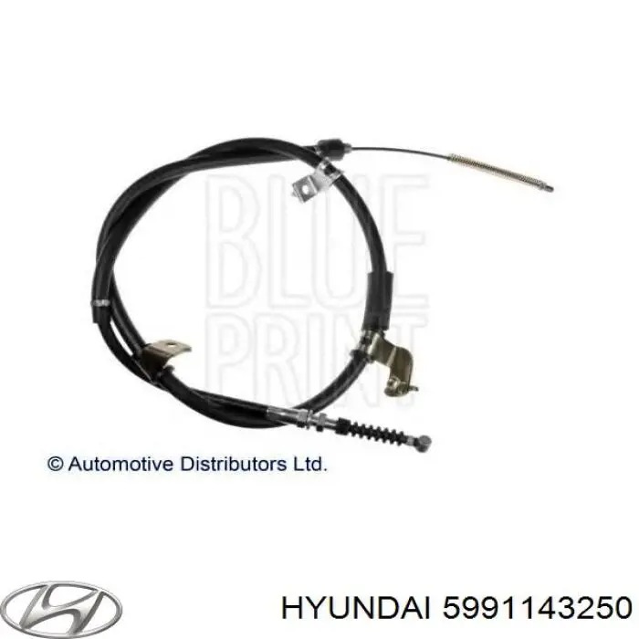 Cable de freno de mano trasero izquierdo Hyundai/Kia 5991143250 precio, desde 21,10 EUR