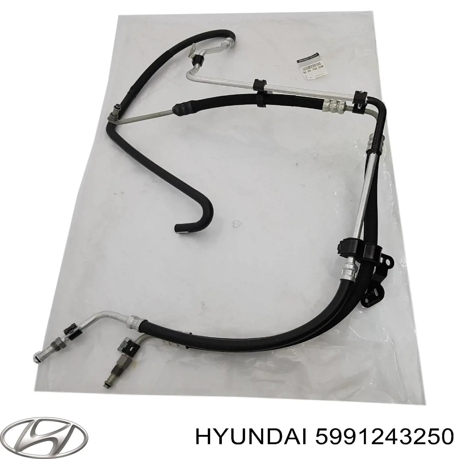 59912-43250 Hyundai/Kia cable de freno de mano trasero derecho