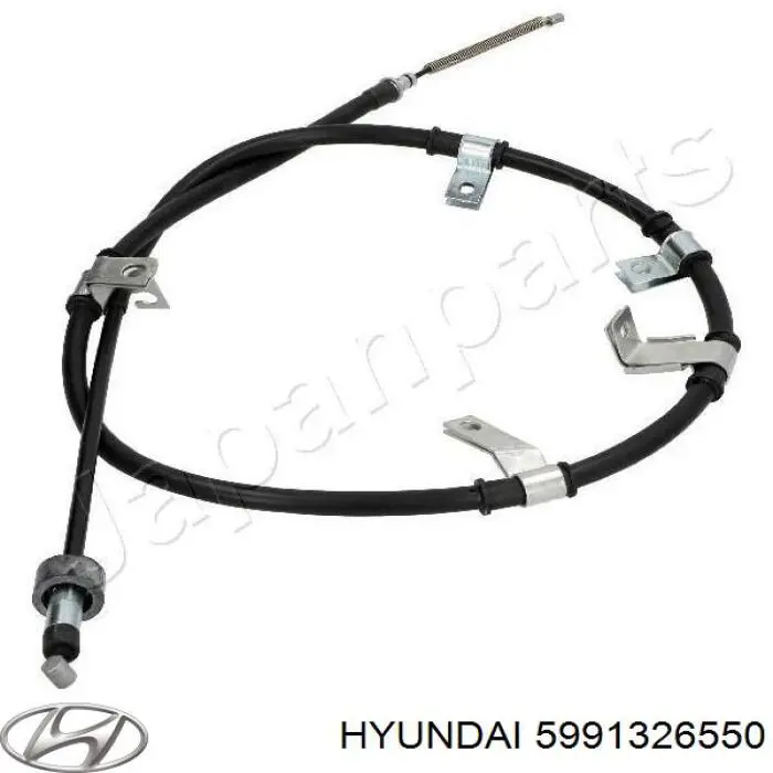 5991326550 Hyundai/Kia cable de freno de mano trasero derecho