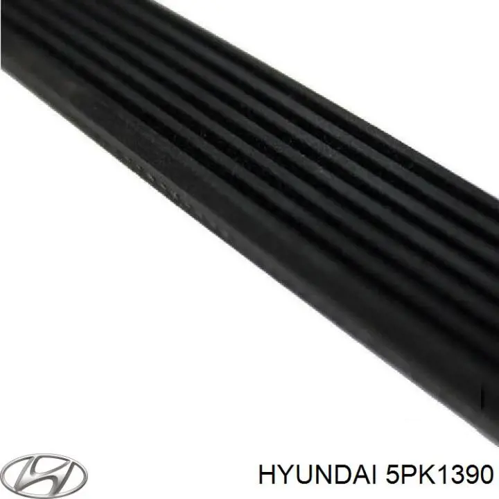 5PK1390 Hyundai/Kia correa trapezoidal