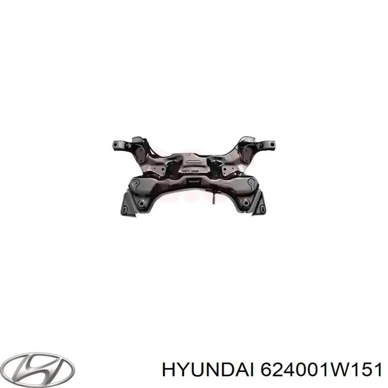 Subchasis delantero soporte motor Hyundai/Kia 624001W151 precio, desde 191,04 EUR