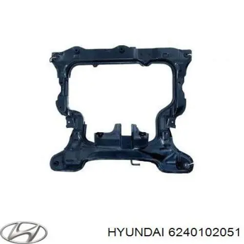 Subchasis delantero soporte motor para Hyundai Atos (MX)