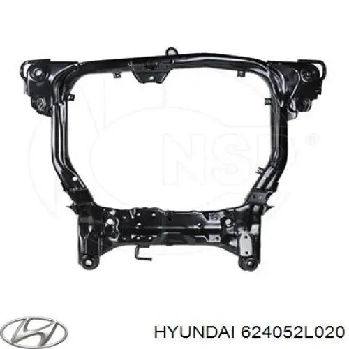 Subchasis delantero soporte motor delantero para Hyundai I30 (FD)