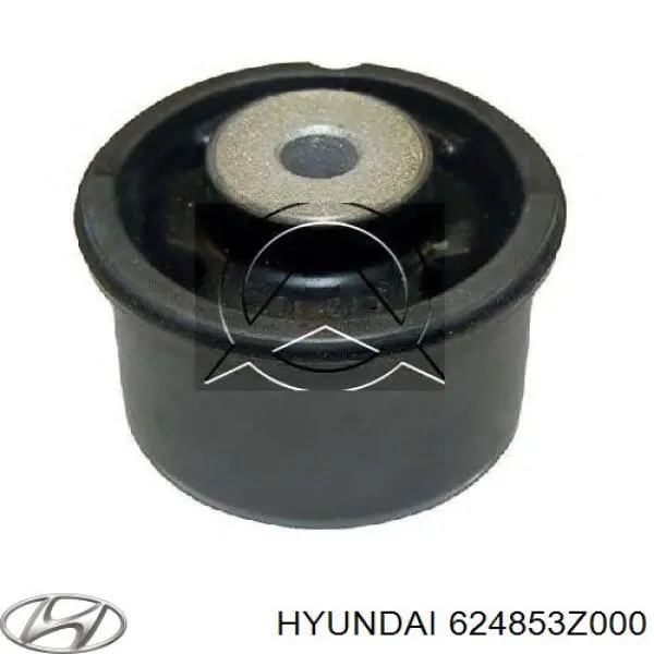 624853Z000 Hyundai/Kia bloqueo silencioso (almohada De La Viga Delantera (Bastidor Auxiliar))