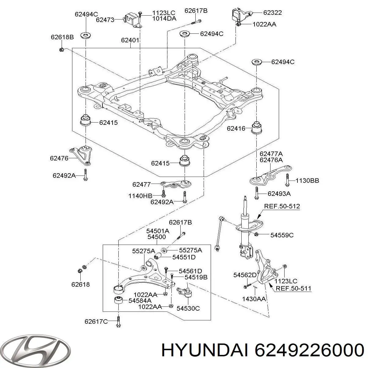 6249226000 Hyundai/Kia