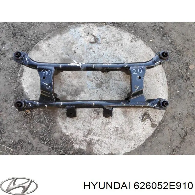 626052E910 Hyundai/Kia subchasis trasero soporte motor