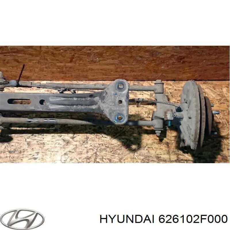 626102F000 Hyundai/Kia subchasis trasero soporte motor