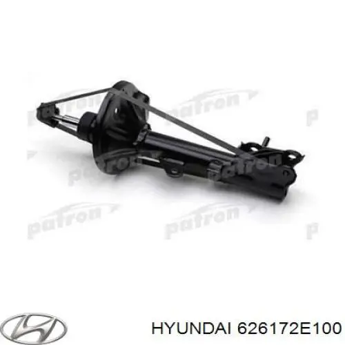 626172E100 Hyundai/Kia perno de fijación, brazo oscilante inferior trasero,interior