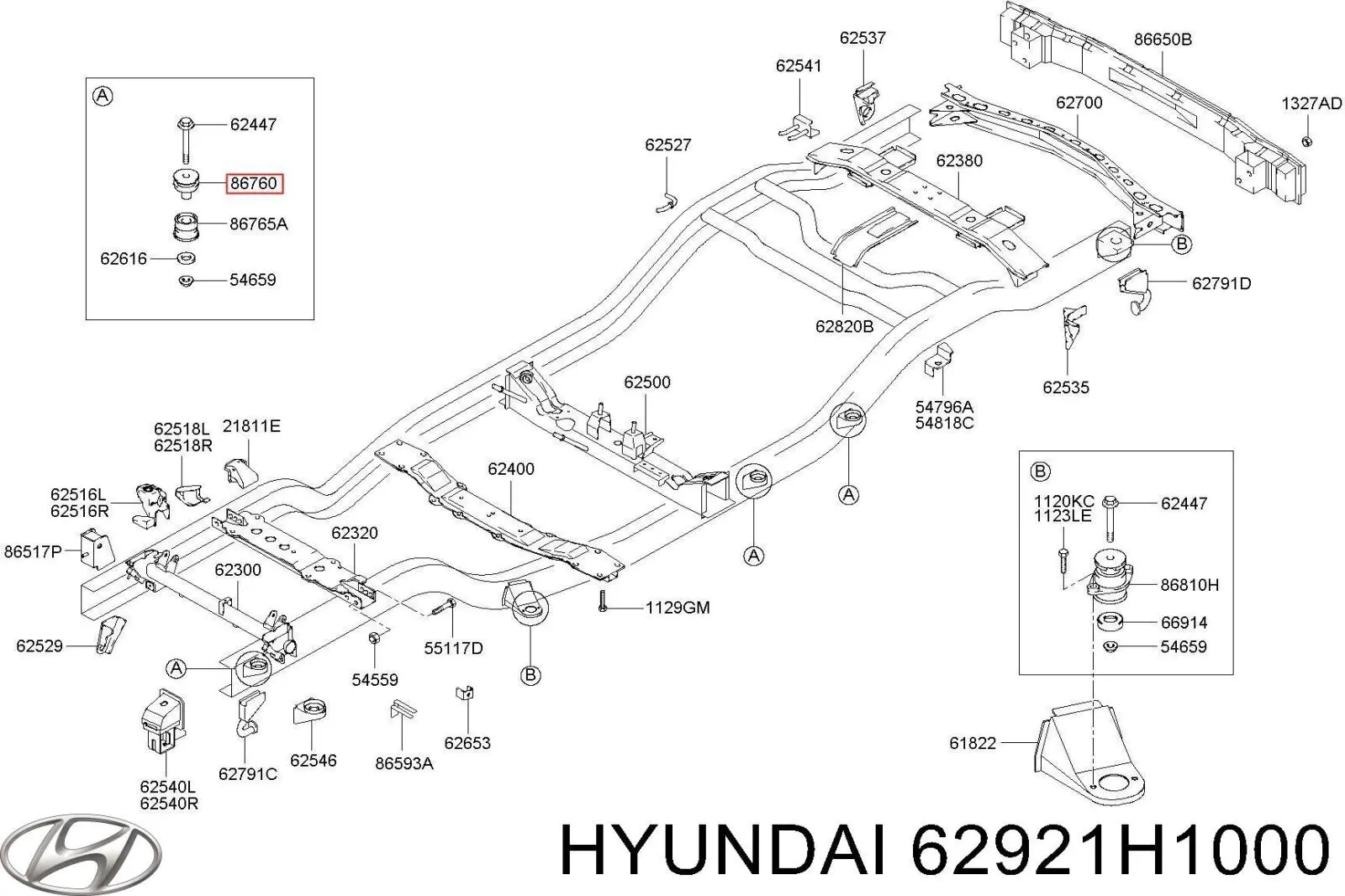 62921H1000 Hyundai/Kia