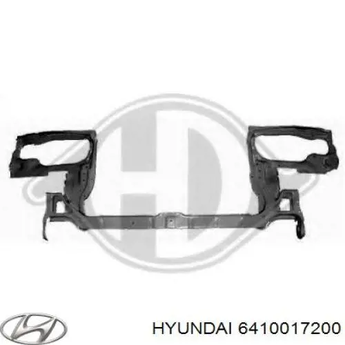 6410017200 Hyundai/Kia soporte de radiador inferior (panel de montaje para foco)