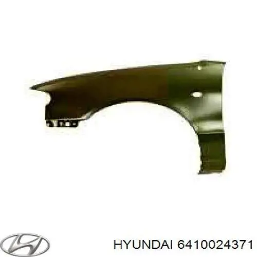 6410024371 Hyundai/Kia soporte de radiador completo