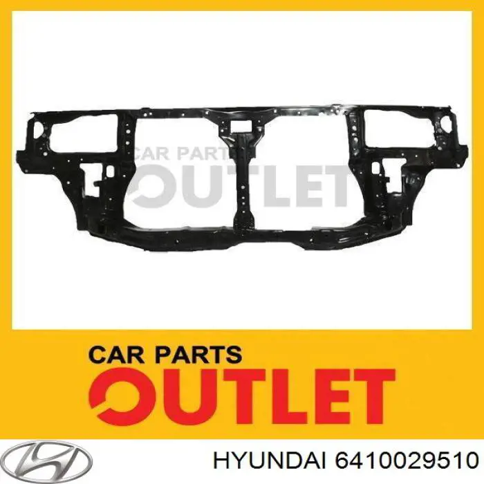 6410029510 Hyundai/Kia soporte de radiador completo