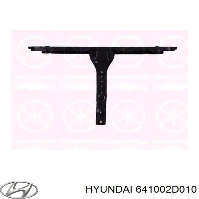 641002D010 Hyundai/Kia soporte de radiador completo