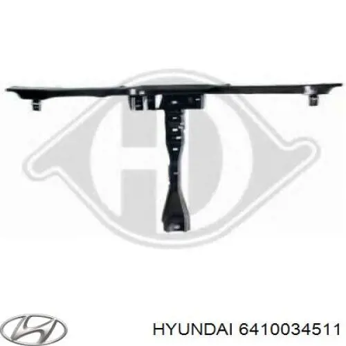 6410034511 Hyundai/Kia soporte de radiador completo