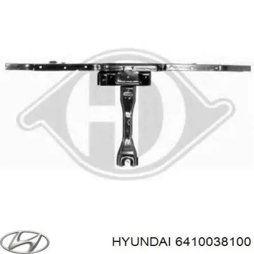 Revestimiento frontal inferior para Hyundai Sonata (EF)