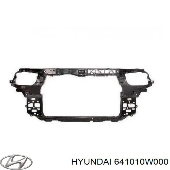 Soporte de radiador completo (panel de montaje para foco) para Hyundai Santa Fe 
