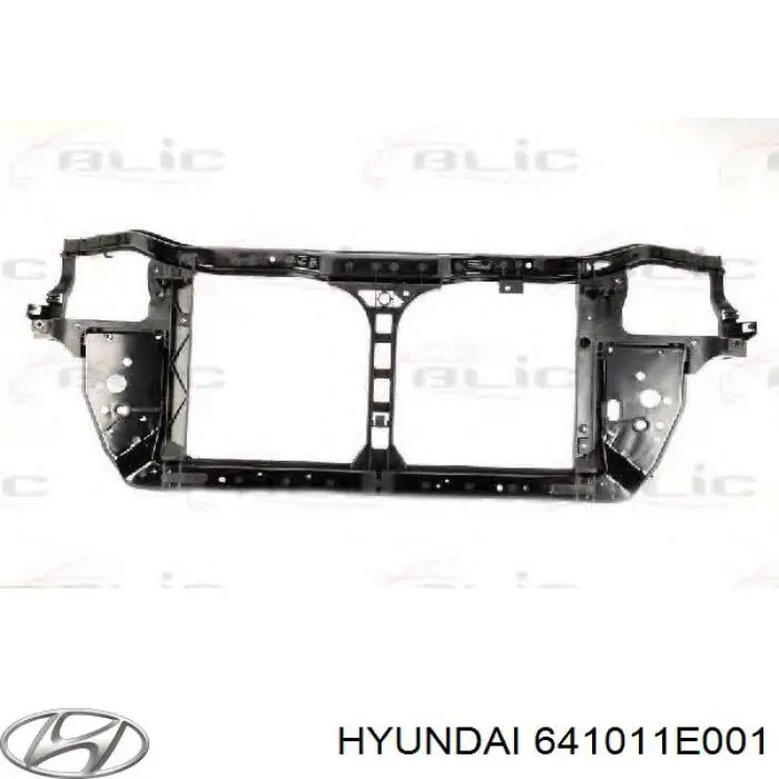 Soporte de radiador completo (panel de montaje para foco) para Hyundai Accent (MC)