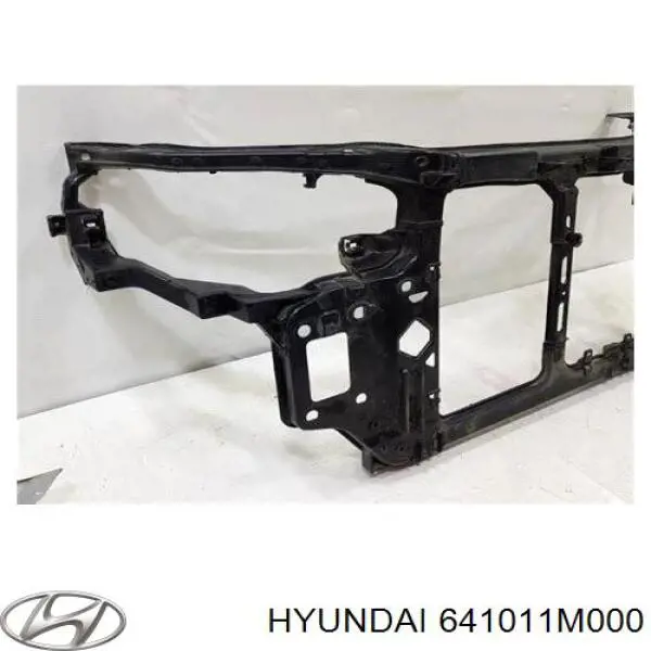 641011M000 Hyundai/Kia soporte de radiador completo