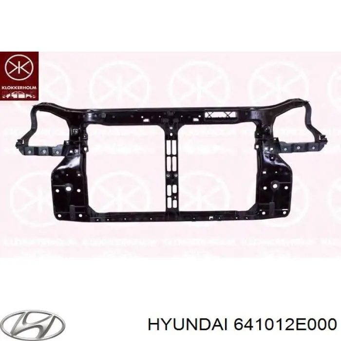 641012E000 Hyundai/Kia soporte de radiador completo