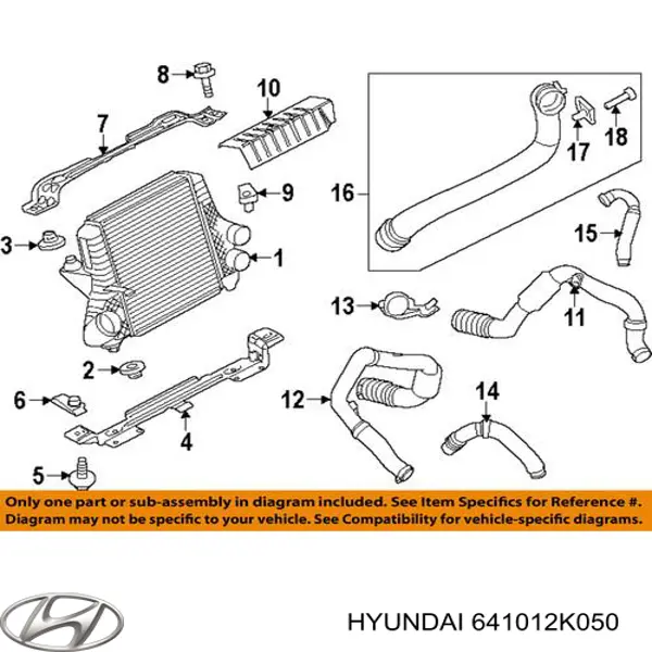 Panel de soporte del radiador y montaje de faros Hyundai/Kia 641012K050 precio, desde 194,78 EUR