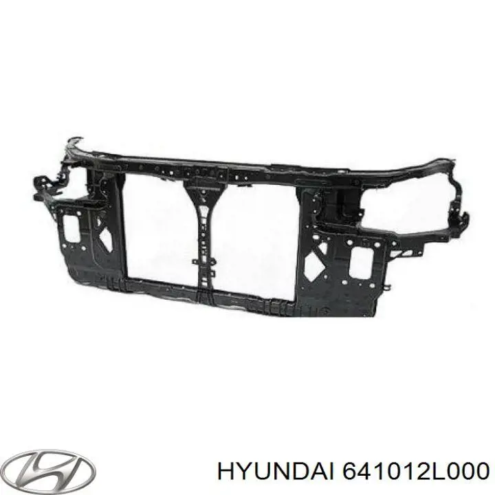 Soporte de radiador completo (panel de montaje para foco) para Hyundai I30 (FD)