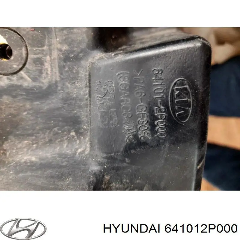 Comprar 641012P000 Hyundai/Kia Soporte de radiador