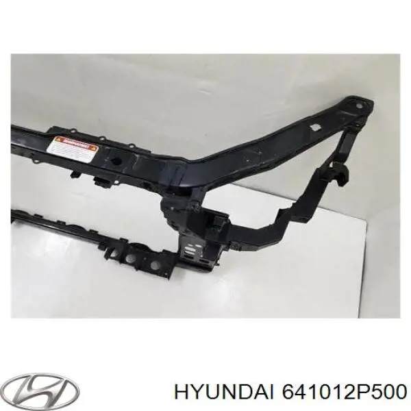 641012P500 Hyundai/Kia soporte de radiador completo