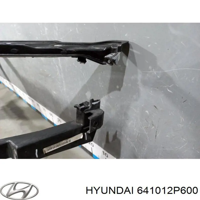 641012P600 Hyundai/Kia soporte de radiador completo