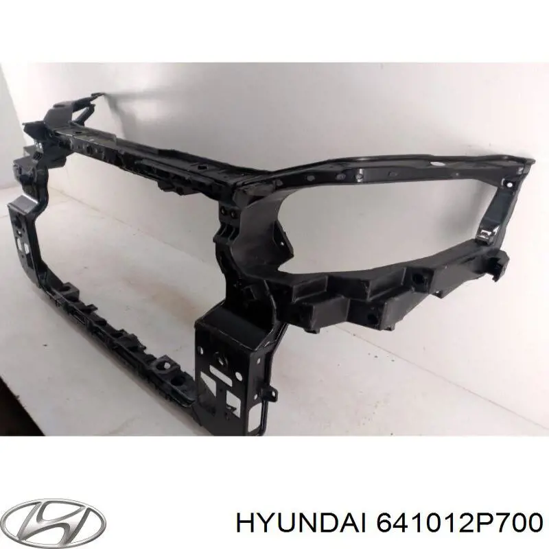 641012P700 Hyundai/Kia soporte de radiador completo