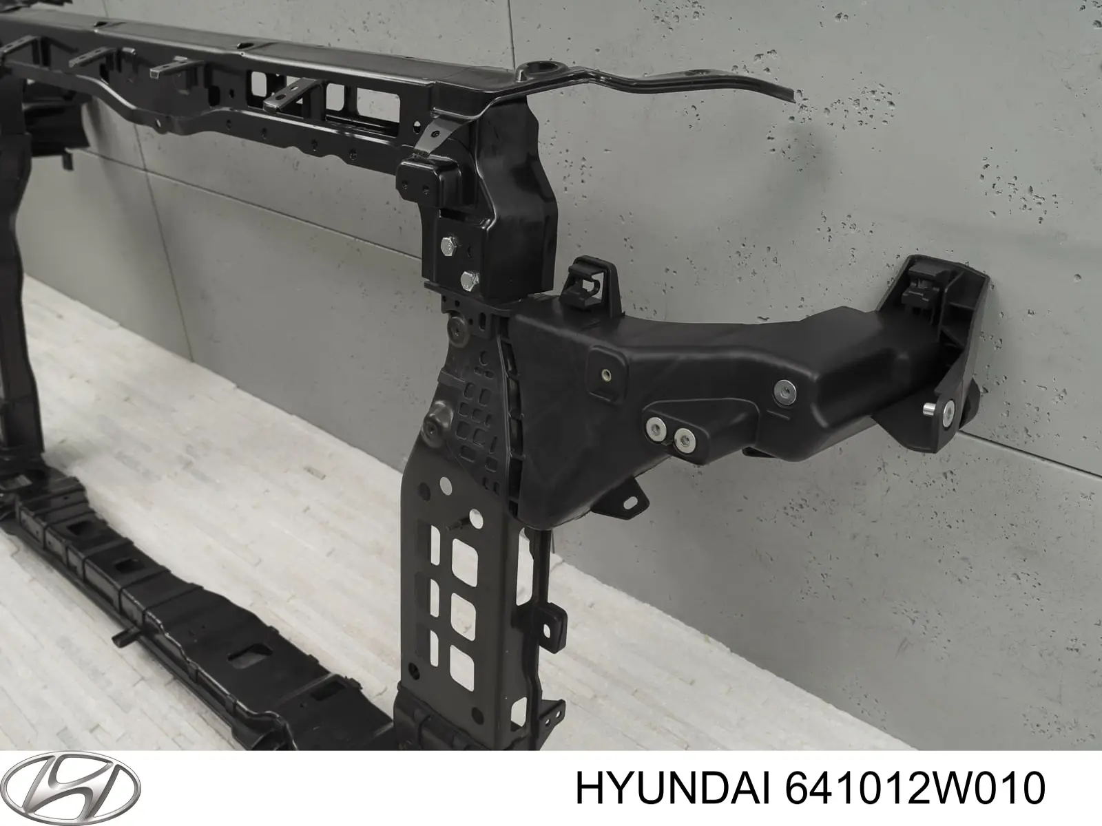 641012W010 Hyundai/Kia soporte de radiador completo