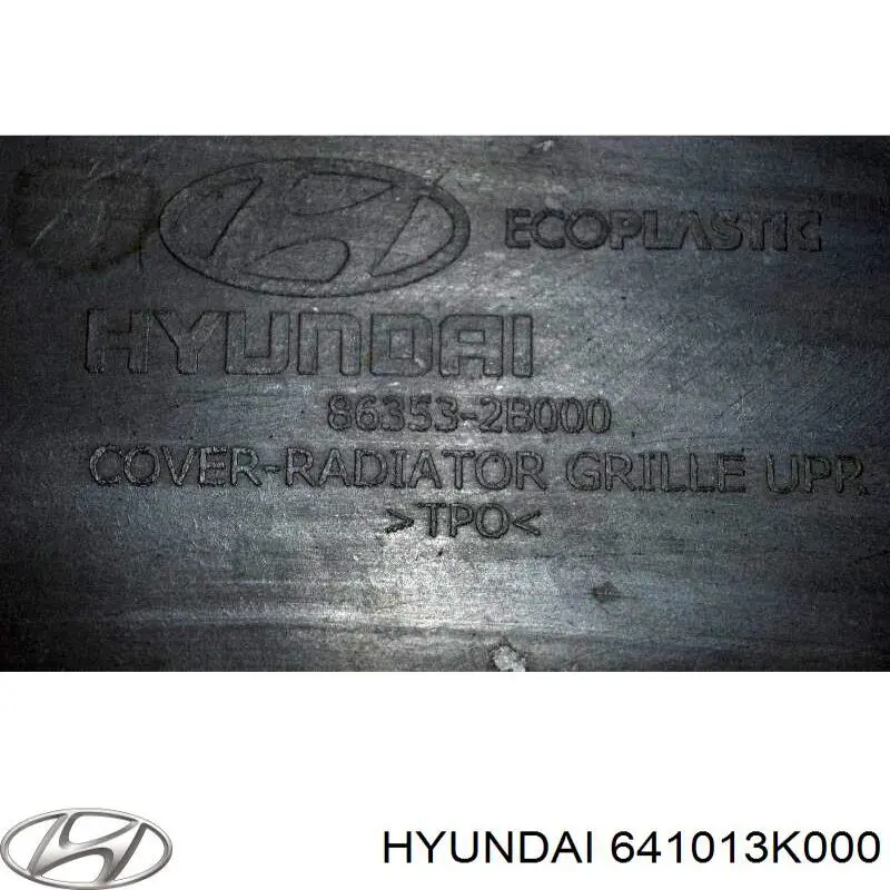  Soporte de radiador Hyundai Sonata 5