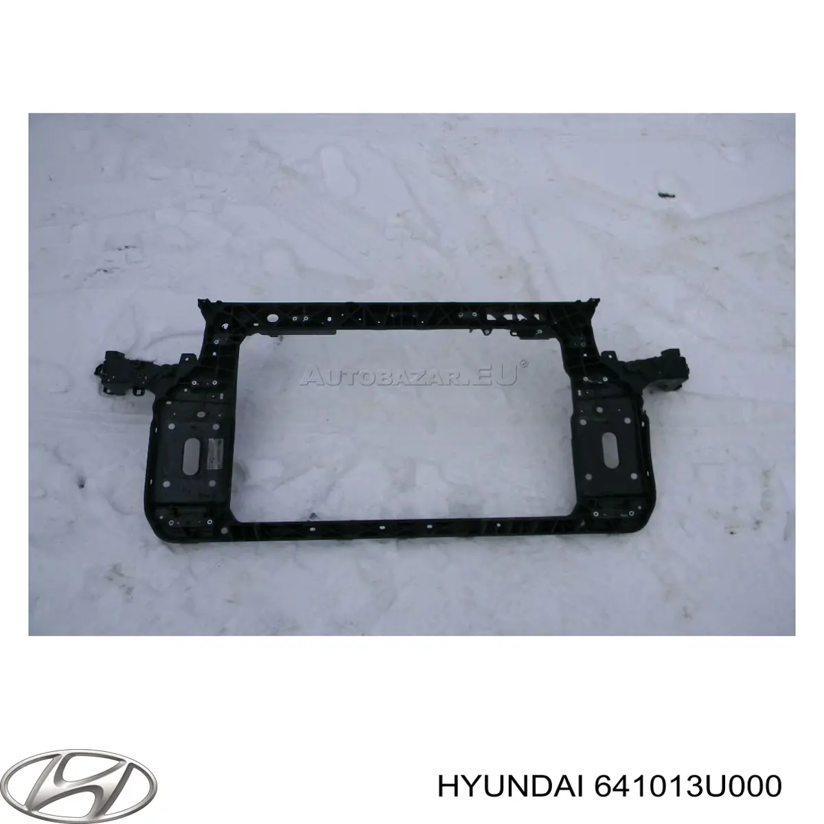 Soporte de radiador 641013U000 Hyundai/Kia