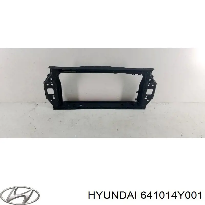 641014Y001 Hyundai/Kia Soporte de radiador completo (panel de montaje para foco)