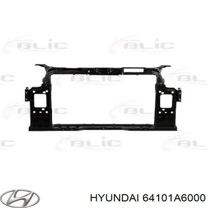 64101A6000 Hyundai/Kia soporte de radiador completo