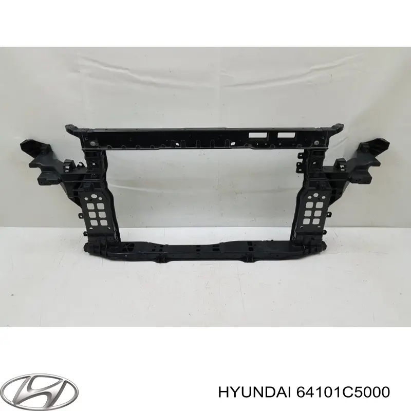 64101C5000 Hyundai/Kia Soporte de radiador completo (panel de montaje para foco)