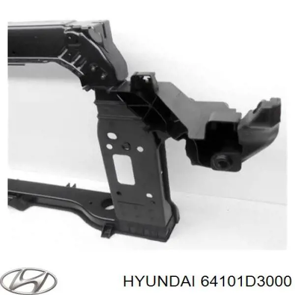 Panel de soporte del radiador y montaje de faros Hyundai/Kia 64101D3000 precio, desde 139,60 EUR