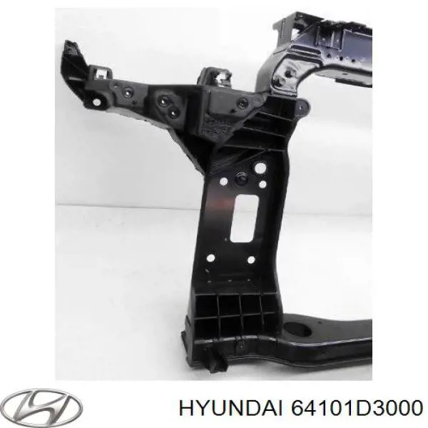 64101D3100 Hyundai/Kia soporte de radiador completo