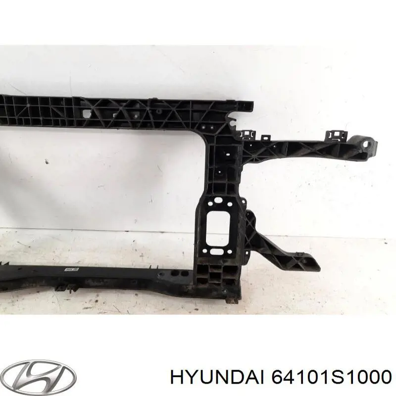 Soporte de radiador completo (panel de montaje para foco) para Hyundai Santa Fe (TM, TMA)