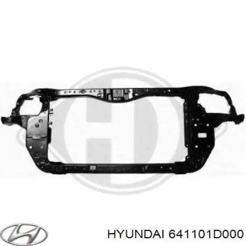 Panel de soporte del radiador y montaje de faros Hyundai/Kia 641101D000 precio, desde 148,10 EUR