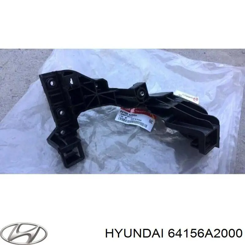 64156A2000 Hyundai/Kia soporte de radiador izquierdo (panel de montaje para foco)