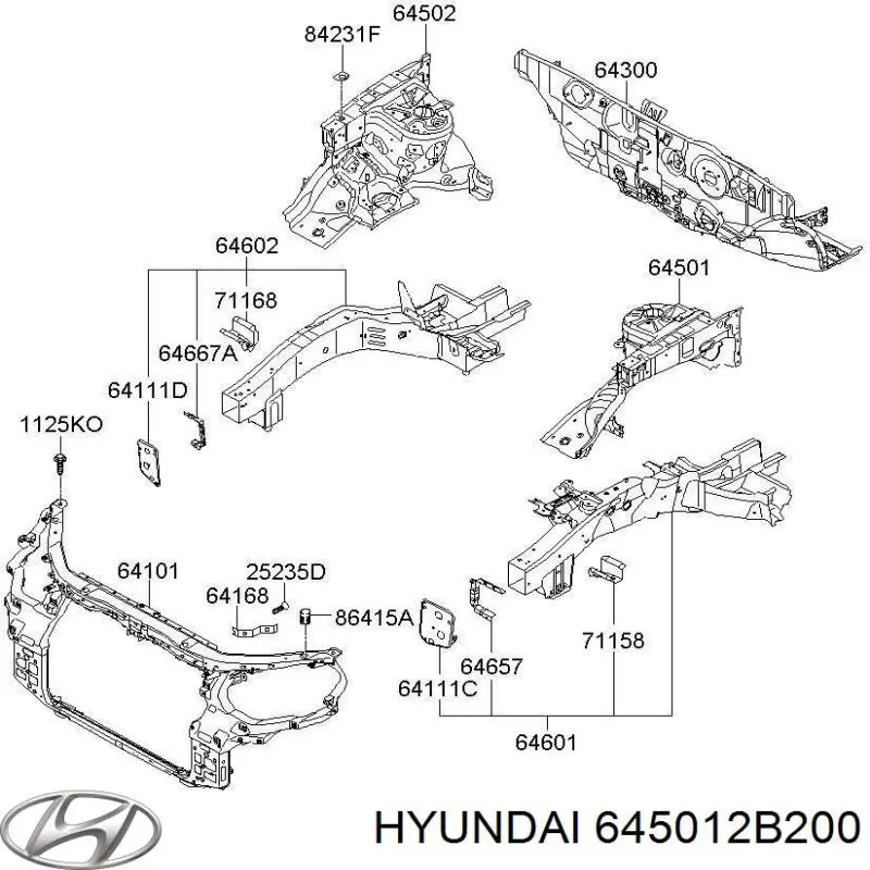 645012B200 Hyundai/Kia