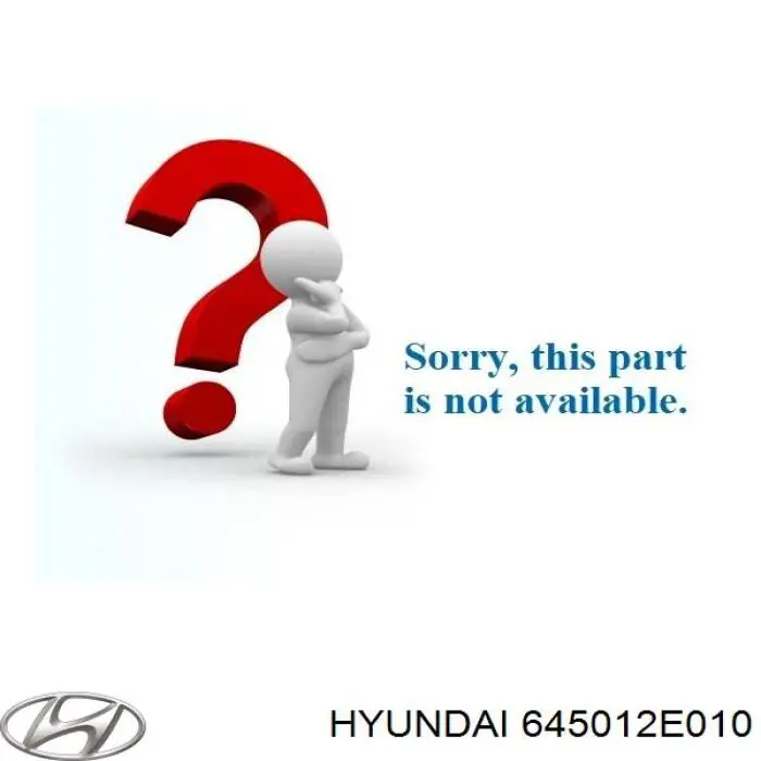 645012E010 Hyundai/Kia arco de rueda, panel lateral, izquierdo