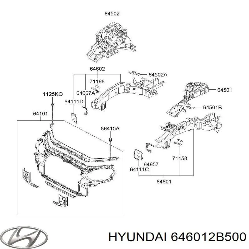 646012B500 Hyundai/Kia