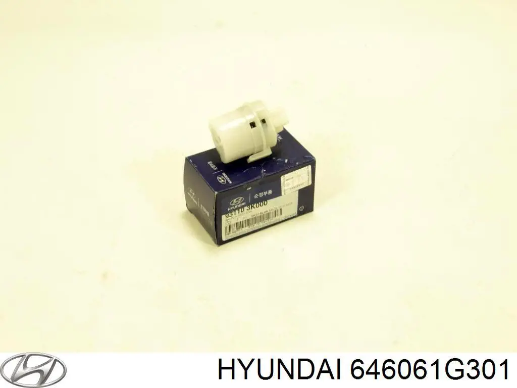 646061G301 Hyundai/Kia larguero delantero derecho