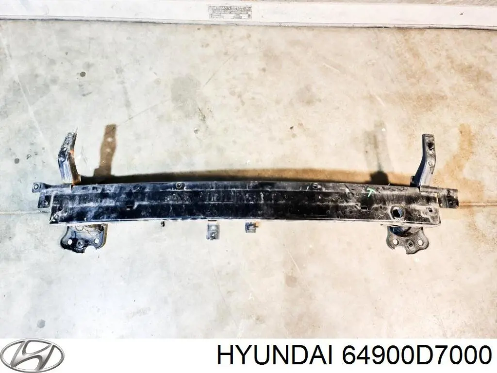 64900D7000 Hyundai/Kia refuerzo parachoque delantero