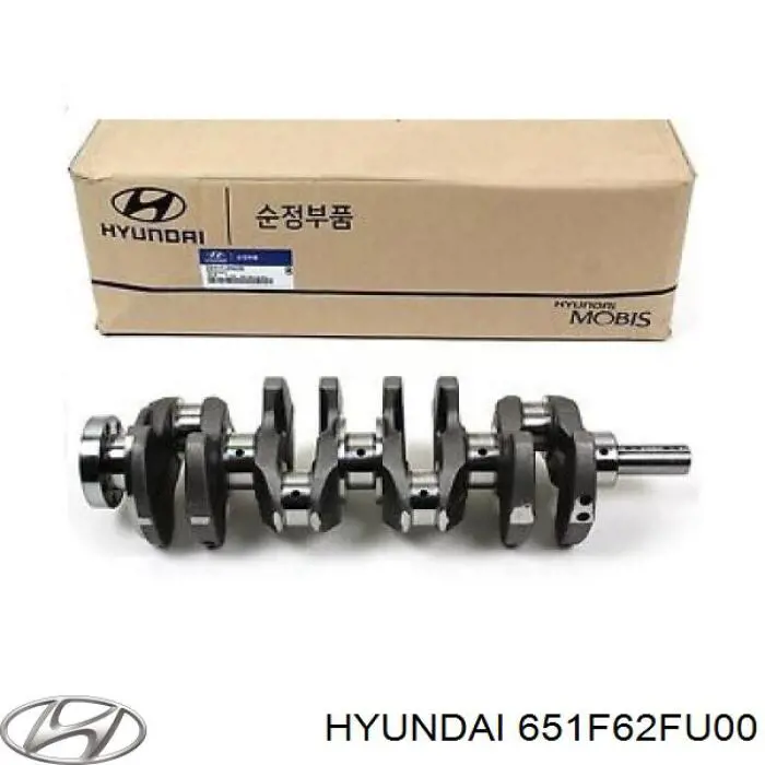 651F62FU00 Hyundai/Kia cigüeñal