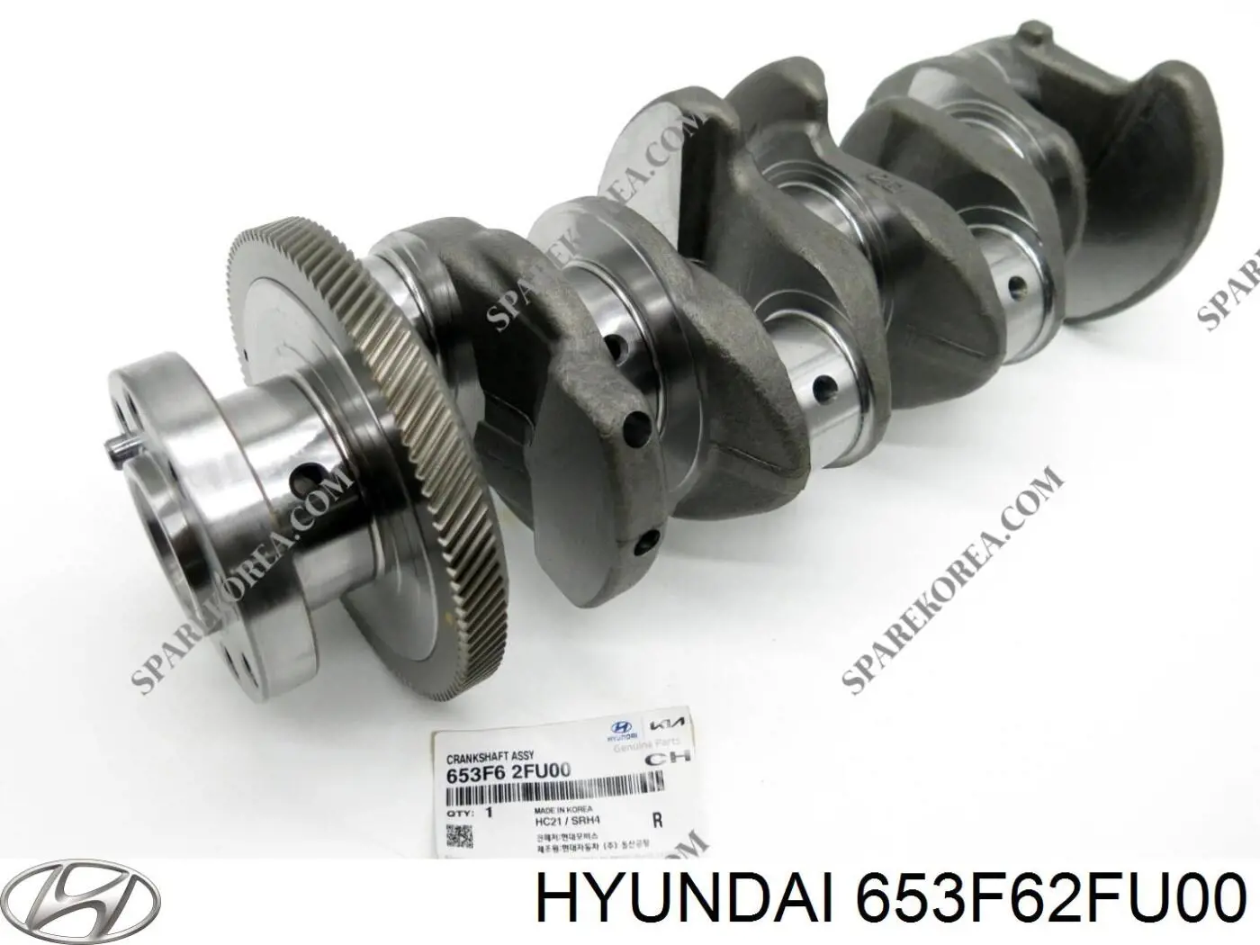 653F62FU00 Hyundai/Kia cigüeñal